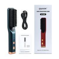ราคา หวีผมตรงไฟฟ้า เครื่องหนีบผม ที่หนีบผมตรงไร้สายไอออนหวีแปรงผมตรงไฟฟ้าหวีรีดผมตรงหวีไดร์แปรงหวีผมตรงไฟฟ้า หวีไฟฟ้ายืดผมตรง หวียืดผมแบบชาร์จไฟ USB 10 วินาที MCH เทคโนโลยีทำความร้อนอย่างรวดเร็ว (212799025