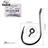 ราคา ตะขอตุ๊กแกตกปลาที่เกี่ยวทรงกลม 2 22 น้ำจืดน้ำเค็มเหล็กคาร์บอนสูงแข็งแรงพิเศษเบ็ดตกปลาหมึก20 50ชิ้น กล่อง (20639604270)