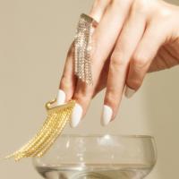 ราคา SWAN Chain Fringe Ring แหวนเงินแท้ แหวนทรงโซ่ห้อยระย้า (16638944211)