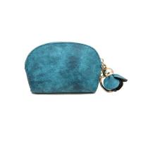ราคา AOER Women Leather Small Mini Wallet Card Key Holder Zip Coin Purse Clutch Bag (13979476483)