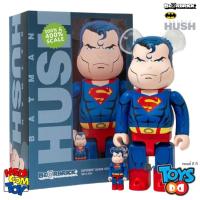 ราคา BearBrick SUPERMAN BATMAN HUSH Version 400 100 (17437859644)