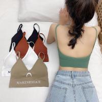 ราคา ชุดชั้นในหญิง เสื้อใน สายเดี่ยว เสื้อชั้นใน ผู้หญิง สปอร์ตบรา ท็อปครึ่งตัว แบบสวม ไร้ขอบ ไร้โครง (12895205732)