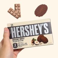 ราคา ขนมนำเข้าจากเกาหลีขนมวาฟเฟิลช็อกโกแลตเข้มข้น Hersheys คุกกี้กรอบบางๆกรอบๆแบบลำลอง (19927450715)