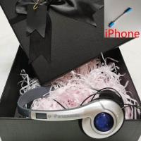 ราคา hot Wired Headset Photo Classic Retro CD Player With Blue Dot Small HIFI Gift Box Packaging Friends Over the Ear (20383633538)