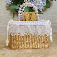 ราคา กระเป๋าสานผักตบชวา ติดตกแต่งตามภาพ พร้อมส่งจาก กทม (20743225213)