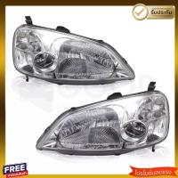 ราคา ลด50 DEPO ไฟหน้า HONDA CIVIC ES ซีวิค 2001 2002 2003 รับประการสินค้า (20932063595)