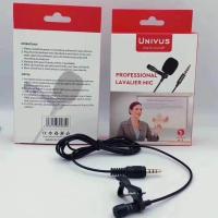 ราคา ไมค์ไลฟ์สด ไมค์ดครโฟน Liveสด อัดเสียง สัมภาษณ์ ไมค์ โทรศัพท์ มือถือ Univus รุ่น U 1 (9673627700)