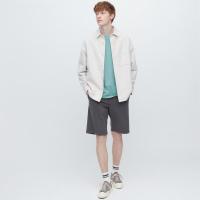 ราคา Uniqlo Uniqlo Mens Washed Knit Elastic Shorts Casual Sports Shorts 461142 461140 (19723922890)