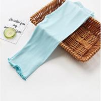 ราคา เลคกิ้งเด็ก กางเกงเด็ก กางเกงกันโป๊ สีพาสเทล ปลายระบาย (18149108628)