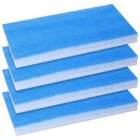 ราคา Airbrush Hobby Airbrush Spray Booth Filter Set Fiberglass Booth Replace Filter Compatible for Master Paasche 4Pcs Blue (19019826085)