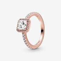 ราคา Pandora 925 sterling silver Inlaid Sparkling zirconia Halo Ring women fashion DIY jewelry valentines day gift for girlfriend (14620844687)