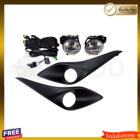 ราคา ลด50 ไฟตัดหมอก ไฟสปอร์ตไลท์ TOYOTA YARIS ATIV ยาริส 2017 2018 2019 2020 รุ่น 4 ประตูและ 5 ประตู รับประกันงานนำเข้า (20931577382)