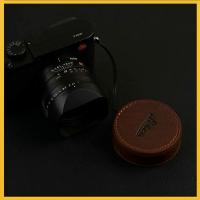 ราคา คู่มือหนังแท้ฝาปิดเลนส์กันน้ำป้องกันกล้องเลนส์ปกคลุมสำหรับ Leica Q Typ116 Leica QP Q2อุปกรณ์เสริมสำหรับกล้อง (20529530281)
