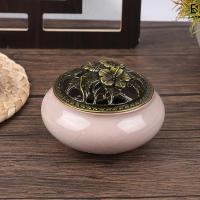 ราคา Rengyouxing ของตกแต่งบ้านแบบโบราณกระถางธูปเซรามิคแฟชั่น1ชิ้นสำหรับธูปกระถางเซรามิคธูปหอม (20362251716)