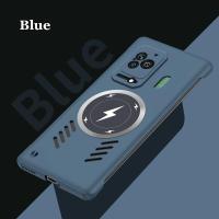 ราคา Black Shark เคสสำหรับ Xiaomi คอมพิวเตอร์แม่เหล็กเคสระบายความร้อนไร้กรอบ5 4 4S RS Pro Magsafing ฝาครอบชาร์จไร้สาย (20029935338)