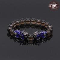 ราคา อาเป่า หินสโมคกี้ควอทซ์ Smoky Quartz ขนาด 10 มิล ประดับปี่เซียะ 5 ธาตุ 1 คู่ ปี่เซียะเปลี่ยนสี ปี่เซียะ 5 สี คัดหิน หินสีน้ำตาล (17147753836)