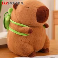 ราคา LIZHOUMIL Capybara Rodent Plush Toy With Back Turtle Cute Cartoon Animal Hydrochoerus Plush Doll Soft Toy Christmas Gift Toys (21268959238)