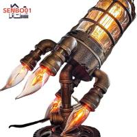 ราคา โคมไฟนำส่งจรวดโบราณตกแต่งเตียงนอนไฟกลางคืนโคมไฟตั้งโต๊ะของขวัญสำหรับเด็กสำหรับตกแต่งบาร์ห้องนอน (17650813021)