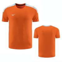 ราคา Mizuno เสื้อกีฬาเสื้อแบดมินตันระบายอากาศได้ดีและแห้งเร็ว6518ใหม่2023 (20223091015)