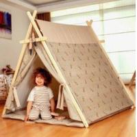ราคา LM KIDS Free Sample Items Products kids Tent Indoor Play Foldable Children Play Toy Tents teepee tent for kids (19226881395)