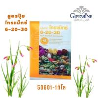 ราคา ปุ๋ย กิฟฟารีน โกรแม็กซ์ 6 20 30 สูตรพัฒนาคุณภาพ ดอก ผล หัว ขนาด 1 kg สำหรับงาน สวน ปุ๋ยเกล็ด ปุ๋ยกิฟฟารีน ปุ๋ยน้ำทางใบ ปุ๋ยน้ำ (11059257382)
