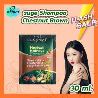 ราคา 1 ซอง auge Herbal Haie Dye Shampoo แชมพูเปลี่ยนสีผม 3 in1 ดำ กาแฟ กาแฟเข้ม น้ำตาลแดง 30 ml ซอง (20716725014)