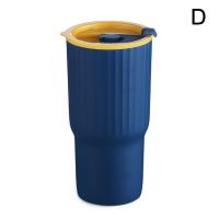 ราคา 1Pcs Plastic Coffee Mug Portable Water Bottle Outdoor Cold Drinkware And Iced Drink Reusable With Cups Straw Lid T9H7 (20355628996)