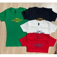 ราคา เสื้อยืดคอกลม ปักชาแนล กลางอก (20083679058)