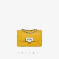 ราคา BAFELLI MINI CHAIN BAG Women S 2023 NEW HANDBAG FASHION SHOULDER CROSSBODY STYLIST COLLOCATION PURSE LUXURY SILVER LEATHER (19975392460)