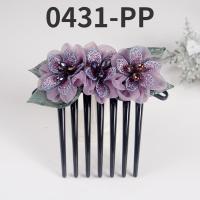 ราคา Crystal silk yarn comb inserted comb Adult Lady simple hair accessories (19576004221)