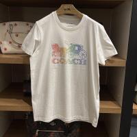 ราคา Coach coach Ladies Summer เทรนด์แฟชั่นใหม่ลำลองเสื้อยืดแขนสั้นทุกการแข่งขัน (15668997875)