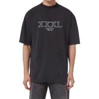 ราคา FRED Perry paris Home 22FW Washed XXXL Logo Huruf เสื้อยืดแขนสั้นลำลองทรงหลวมผู้ชายและผู้หญิง (18248313755)