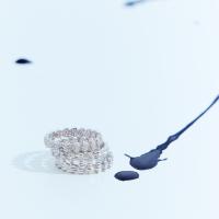 ราคา SWAN Acro Ring V2 แหวนเงินแท้ แหวนทรงเกล็ดงู ฝังเพชรคิวบิกเซอร์โคเนีย cubic zirconia (19665170234)