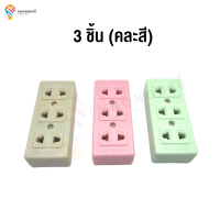 ราคา ปลั๊กไฟลอย 3 ช่อง NANAL ปลั๊กไฟ 3 ช่อง ปลั๊กสามตา ปลั๊กลอย เต้ารับ 3 ช่อง ขาทองเหลือง สำหรับไฟบ้าน 220v KD 0105 (13016317225)