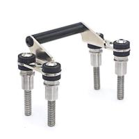 ราคา ขายดี YJ99529 Handlebar วงเล็บนำทางโทรศัพท์มือถือ USB ชาร์จโทรศัพท์สำหรับ BMW F750GS F750GS F800GS F700GS R1200R 12มม (16820007828)