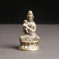 ราคา ตกแต่งโต๊ะรูปปั้น Guanyin ทองเหลืองสำหรับคลอดบุตรรูปปั้นเทพเจ้ารูปปั้นทองแดงของงานฝีมือเครื่องทองสำริดเก่าสำหรับคลอดจักรพรรดินีฯลฯ (20324776979)