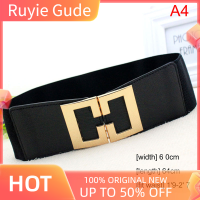 ราคา Ruyie เข็มขัดรัดเอวแบบกว้างสำหรับสตรีแฟชั่นเข็มขัดรัดเอวสำหรับสตรี (20036796681)