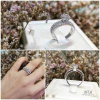 ราคา แหวนเพชรแถวคู่ชู 1 กะรัต 6 หนามเตย เพชรสังเคราะห์ เหลี่ยมH A นำเข้าเพชรเอง โรงงานทำเพชรแท้กว่า30ปีคะ (19152405783)