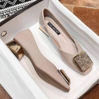 ราคา KKJ MALL Mens Tops 2022 New High heeled Shoes Thick heeled Shoes Womens Gentle Lady Style Mary Jane Shoes Shallow Mouth All match Fairy Shoes (16688484826)