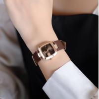 ราคา GUOU ladies ashion square ladies watch simple temperament watch small dial Korean ladies watch (16876117677)