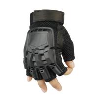 ราคา ถุงมือต่อสู้ถุงมือสำหรับผู้ชายกลางแจ้งสีดำถุงมือแบบเปิดครึ่งนิ้วเต็มรูปแบบ (20474599141)