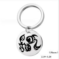 ราคา พวงกุญแจสแตนเลส12กลุ่มดาวทหารสำหรับผู้ชาย (21075587974)