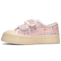 ราคา MISTERY รองเท้าผ้าใบส้นสูง ตีนตุ๊กแก รุ่น PUFFS สีขาว MIS 1304 (20766111016)