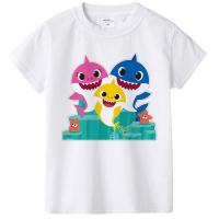 ราคา เสื้อยืดพิมพ์ลายฉลามแฟชั่นสําหรับครอบครัว (16194639693)