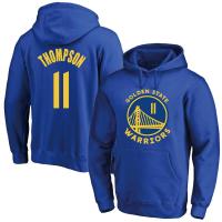 ราคา ในสต็อก NO 11 Klay ELong ลูกชายโกลเด้นรัฐนักรบผู้ชายผู้หญิงบาสเกตบอลเสื้อกันหนาวหมวกฤดูใบไม้ผลิฤดูใบไม้ร่วงใหม่เสนย์หนาเสื้อสวมหัวที่อบอุ่นคลุมด้วยผ้าขนาดใหญ่แขนยาวเสื้อกันหนาว (16773730989)