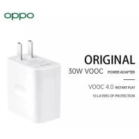 ราคา ส่งจากไทย หัวชาร์จ OPPO 30W VOOC FAST CHARGE ใช้ได้กับมือถือ OPPO A94 A54 A73 FindX3 A94 A77 A53 A5 2020 A9 2020 OPPO Reno4 A93 (16969454922)