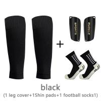 ราคา 1 Set Elastic Leg Covers Football Gear Professional Leg Exercise Gear Soccer Socks (19718560286)