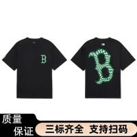 ราคา M B แบรนด์แฟชั่นแขนสั้น T เสื้อเชิ้ตผู้ชายปักลาย NY ลายดอกมะม่วงหิมพานต์พิมพ์ลายตัวอักษรผ้าฝ้ายแท้ทรงหลวมสำหรับคู่รัก (19782105166)