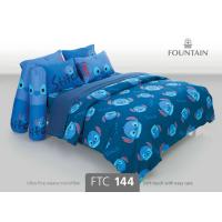 ราคา FOUNTAIN FTC144 ชุดผ้าปูที่นอน ผ้าปู6ฟุต ผ้าปู5ฟุต ผ้าปู3 5ฟุต ปลอกหมอน ไม่รวมผ้านวม ยี่ห้อฟาวเทน ลายไข่ขี้เกียจ ของแท้100 ลายสตีฟ No 2406 (20980937967)
