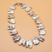 ราคา สร้อยคอของแท้สำหรับผู้หญิงสำหรับงานแต่งงานหรูหราเครื่องประดับมุกธรรมชาติขนาดใหญ่แบบบาร็อคสร้อยคอมุกสีม่วงฟันไม่สม่ำเสมอ (20023661042)